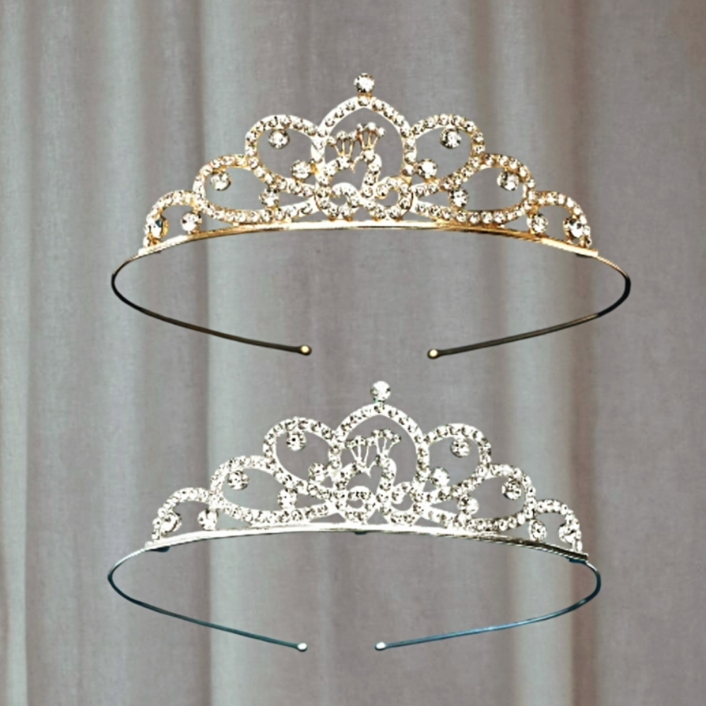 Swan Duo Princess Tiara Crown
